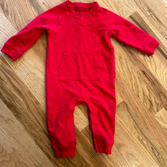 Primary Clothing Winter Cotton Onesie Fleece Bodysuit Jacket size 12-18 months - Picture 3 of 5